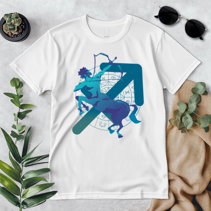 Sagittarius Zodiac Symbol Premium T-Shirt