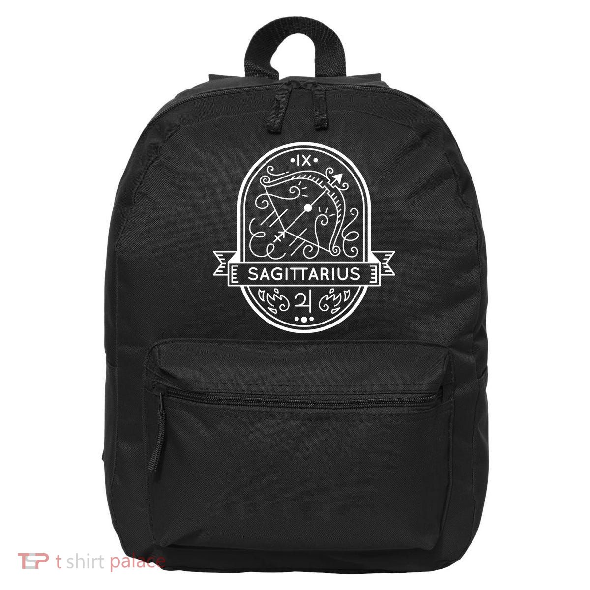 Sagittarius Zodiac Symbol Design 16 in Basic Backpack