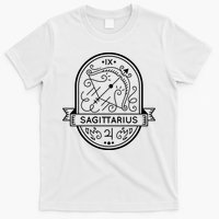 Sagittarius Zodiac Symbol Design T-Shirt