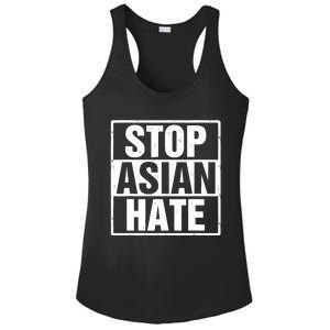 Stop Asian Hate Ladies PosiCharge Competitor Racerback Tank