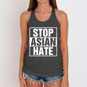 Stop Asian Hate Women's Knotted Racerback Tank