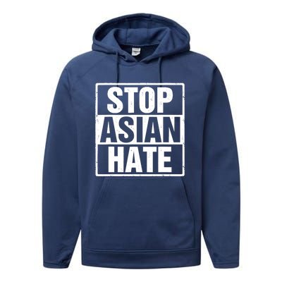 Stop Asian Hate Performance Fleece Hoodie