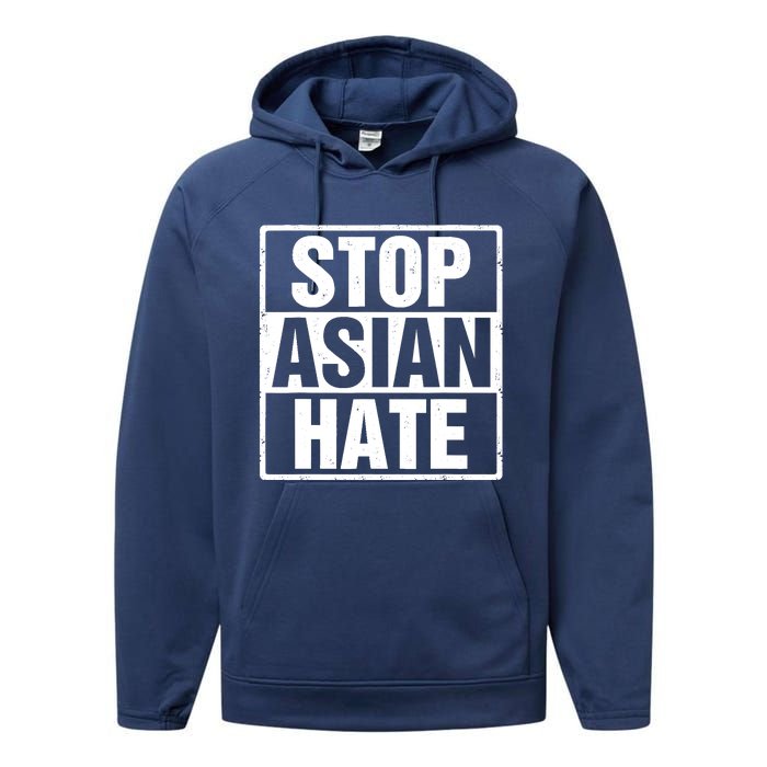 Stop Asian Hate Performance Fleece Hoodie