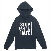 Stop Asian Hate Urban Pullover Hoodie