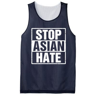 Stop Asian Hate Mesh Reversible Basketball Jersey Tank