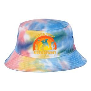 Save A Horse Ride Me A Cowboy Tie Dye Newport Bucket Hat