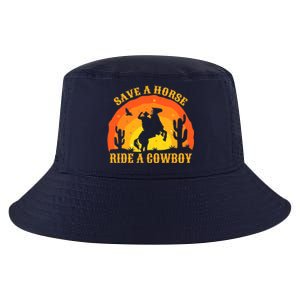 Save A Horse Ride Me A Cowboy Cool Comfort Performance Bucket Hat