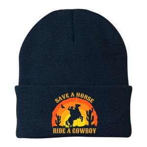 Save A Horse Ride Me A Cowboy Knit Cap Winter Beanie