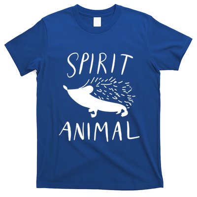 Spirit Animal Hedgehog Gift Funny Gift T-Shirt