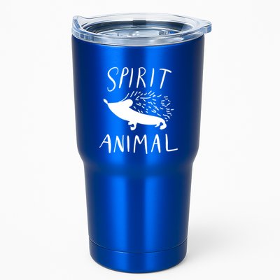 Spirit Animal Hedgehog Gift Funny Gift Tumbler