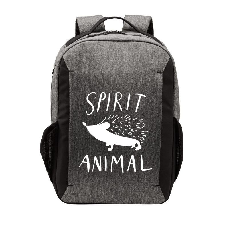 Spirit Animal Hedgehog Gift Funny Gift Vector Backpack