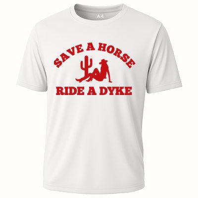 Save A Horse Ride A Dyke Cooling Performance Crew T-Shirt