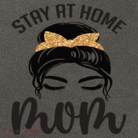 Stay At Home Mom Cotton Canvas Backpack
