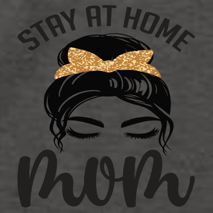 Stay At Home Mom Vector Backpack