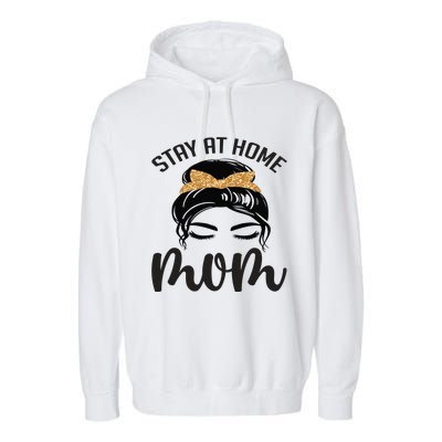 Stay At Home Mom Garment-Dyed Fleece Hoodie