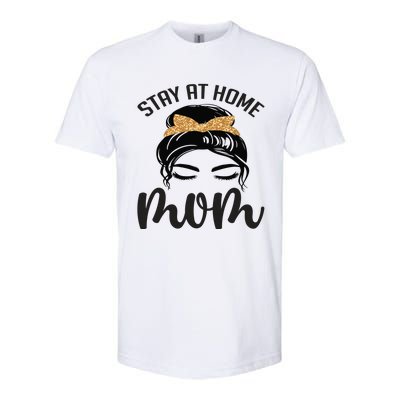 Stay At Home Mom Softstyle CVC T-Shirt