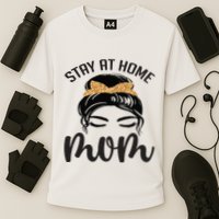 Stay At Home Mom Cooling Performance Crew T-Shirt