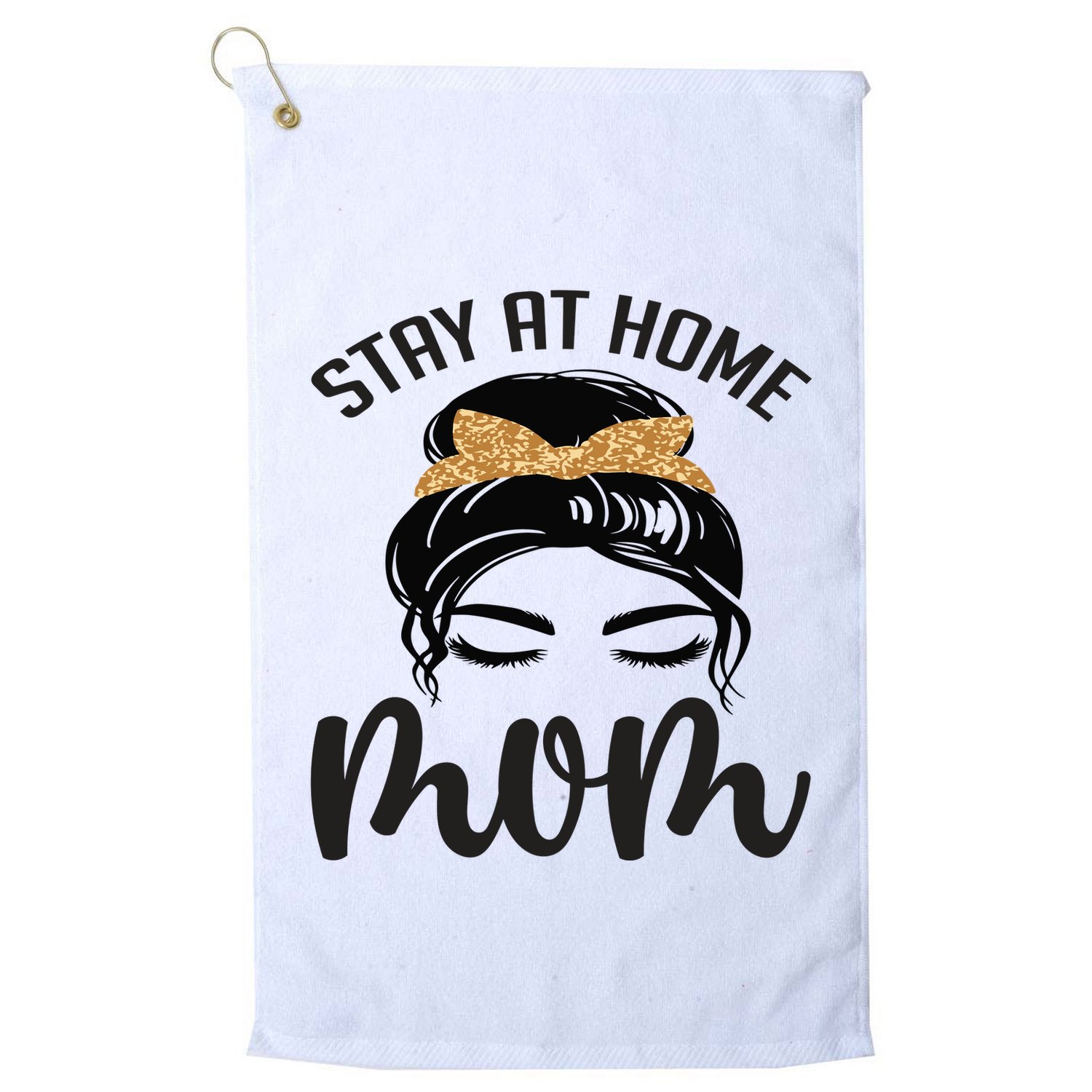 Stay At Home Mom Golf Towel
