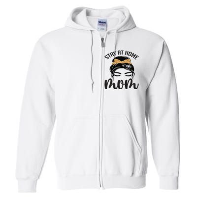 Stay At Home Mom Full Zip Hoodie