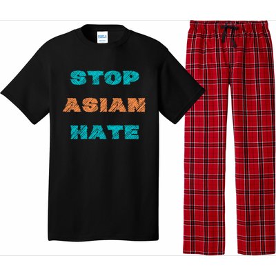 Stop Asian Hate Proud To Be Asian American Cute Gift Pajama Set