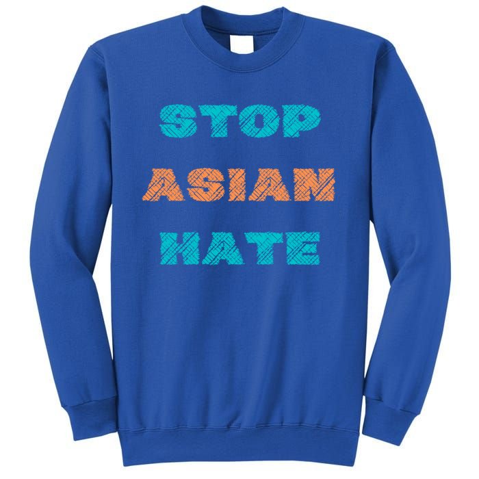 Stop Asian Hate Proud To Be Asian American Cute Gift Sweatshirt