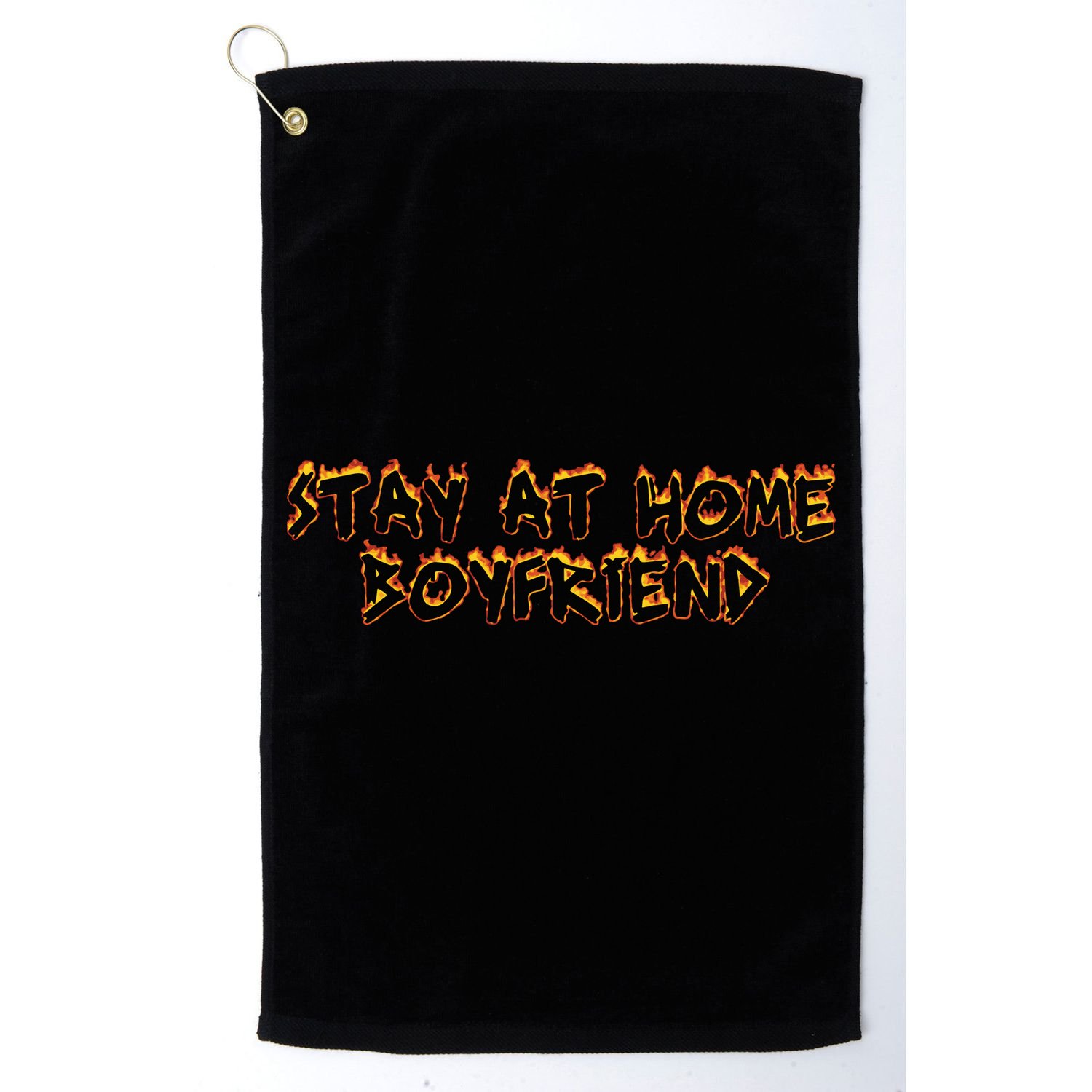 Stay At Home Boyfriend Golf Towel