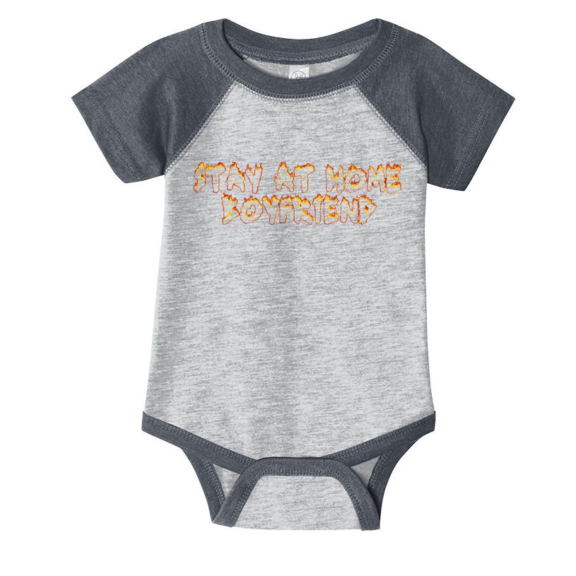 Stay At Home Boyfriend Infant Baby Jersey Bodysuit