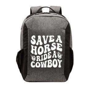 Save A Horse Ride A Cowboy Oversized Western Vector Backpack