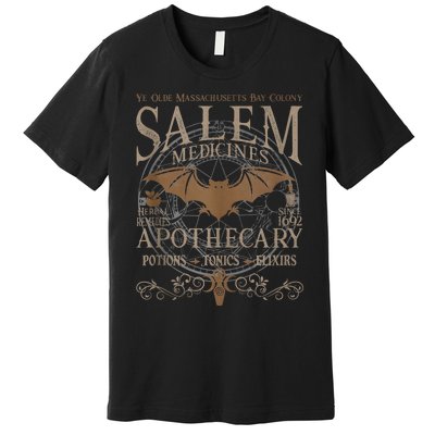 Salem Apothecary Halloween Witch Premium T-Shirt