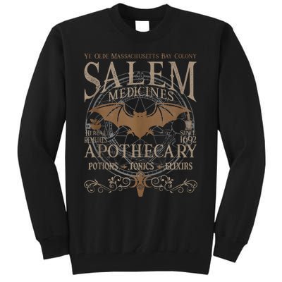 Salem Apothecary Halloween Witch Tall Sweatshirt