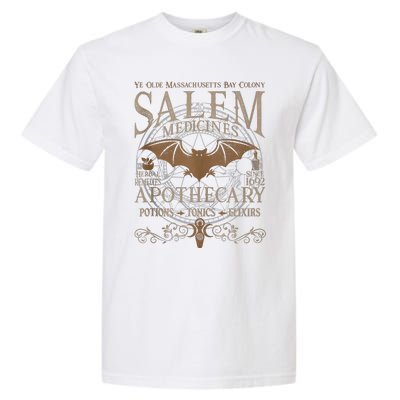 Salem Apothecary Halloween Witch Garment-Dyed Heavyweight T-Shirt