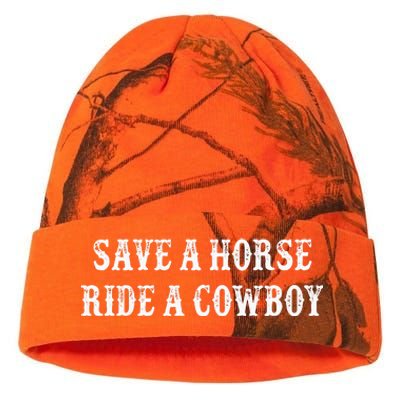 Save A Horse Ride A Cowboy Vintage Style Kati Licensed 12" Camo Beanie