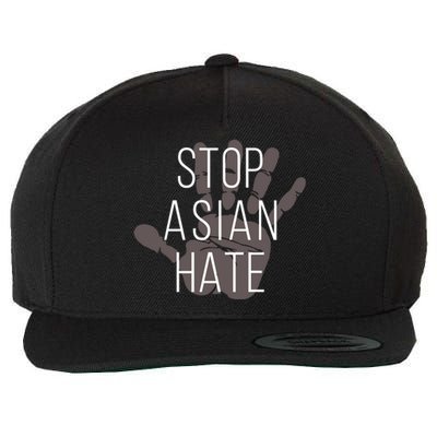 Stop Asian Hate Civil Rights Activist Equality Anti Racism Gift Wool Snapback Cap