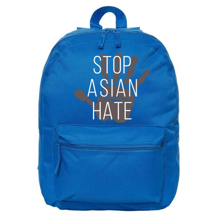 Stop Asian Hate Civil Rights Activist Equality Anti Racism Gift 16 in Basic Backpack