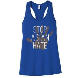 Stop Asian Hate Civil Rights Activist Equality Anti Racism Gift Women's Racerback Tank