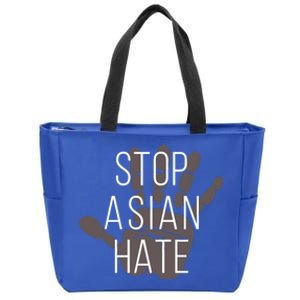 Stop Asian Hate Civil Rights Activist Equality Anti Racism Gift Zip Tote Bag