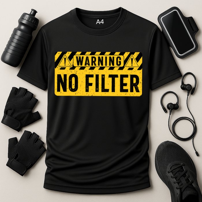 Sarcasm Adult Humor Loud Person Funny Sarcastic Cooling Performance Crew T-Shirt