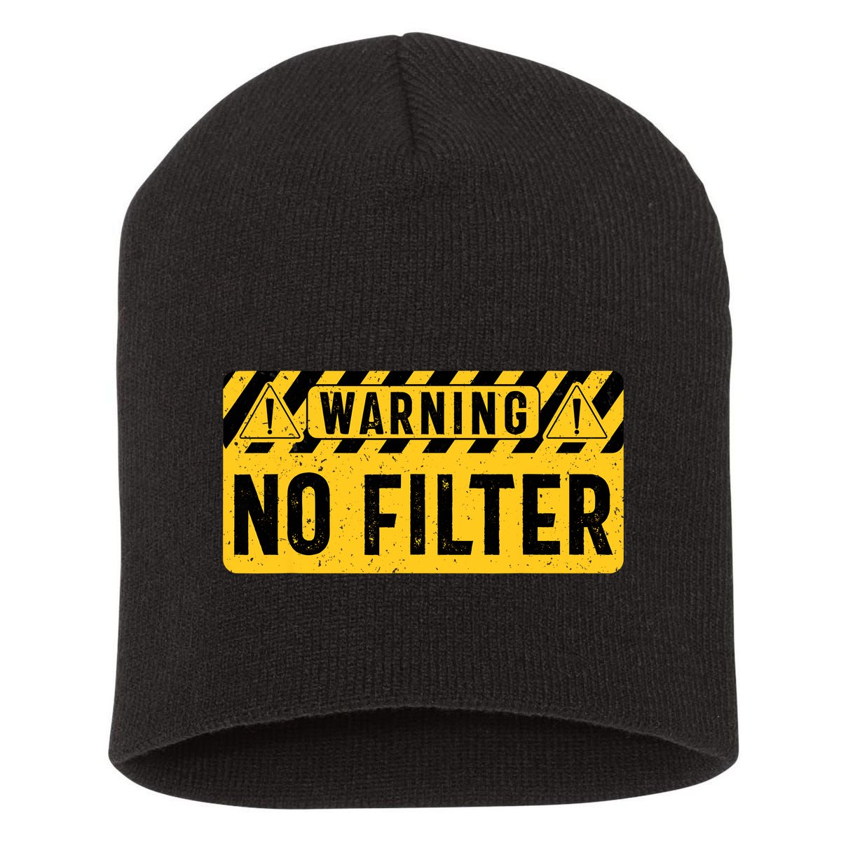 Sarcasm Adult Humor Loud Person Funny Sarcastic Short Acrylic Beanie