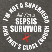 Sepsis Awareness Hero Warrior Survivor Support Cotton Canvas Backpack