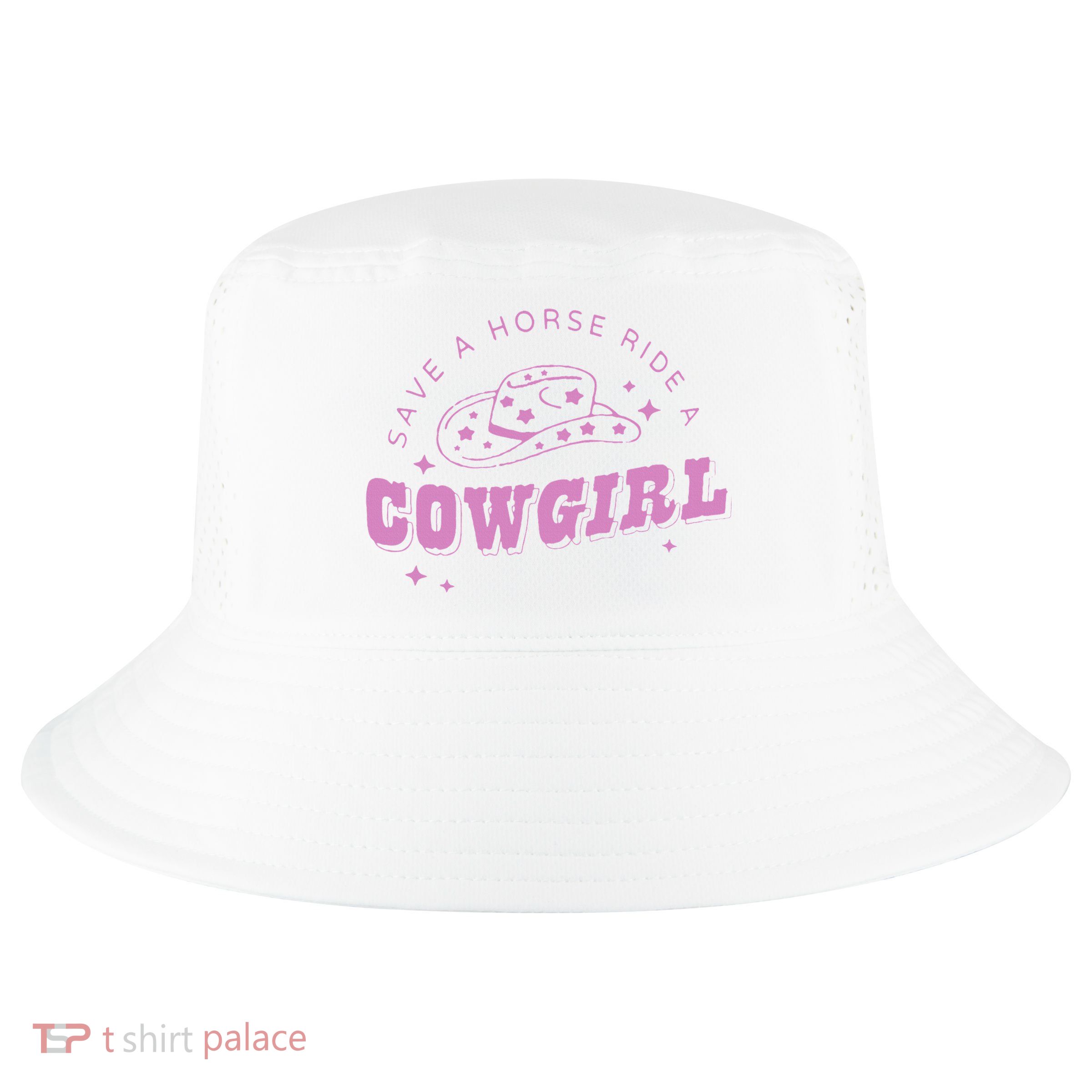 Save a Horse Ride a Cowgirl Lesbian Western Subtle Pride Cool Comfort Performance Bucket Hat