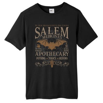 Salem Apothecary Herbalist Witch Wiccan Beige Bat Tall Fusion ChromaSoft Performance T-Shirt