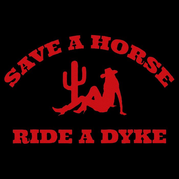 Save A Horse Ride A Dyke Funny Quotes Impact Tech Backpack