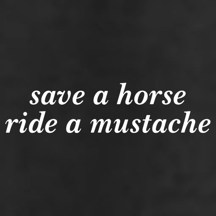 Save A Horse Ride A Mustache Cool Comfort Performance Bucket Hat