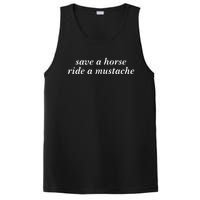 Save A Horse Ride A Mustache PosiCharge Competitor Tank