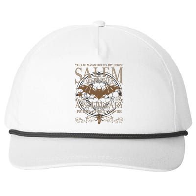 Salem Apothecary Halloween Snapback Five-Panel Rope Hat