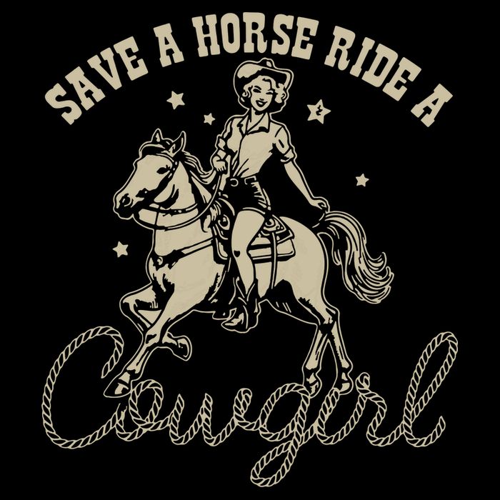 Save A Horse Ride A Cowgirl Lesbian Womens Tank Top