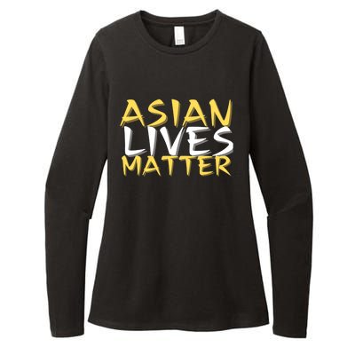 Stop Aapi Hate Asian Lives Matter Stop Asian Hate Meaningful Gift Womens CVC Long Sleeve Shirt