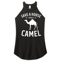 Save A Horse Ride A Camel Women's Perfect Tri Rocker Tank