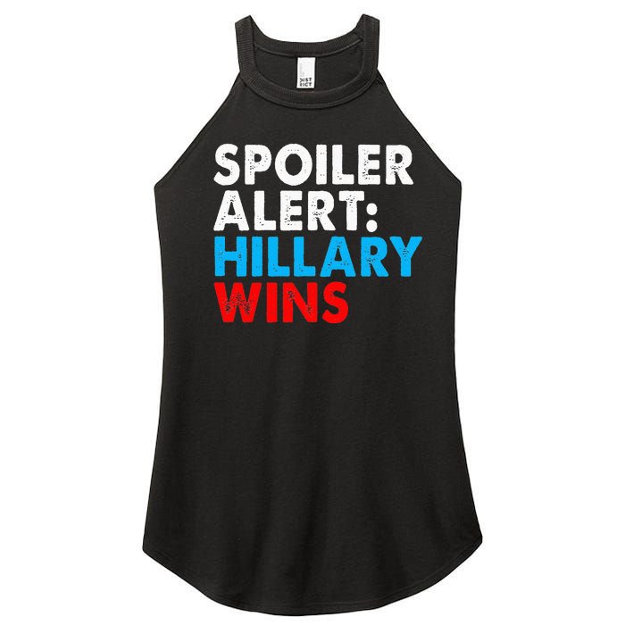 Spoiler Alert Hillary Wins Women’s Perfect Tri Rocker Tank