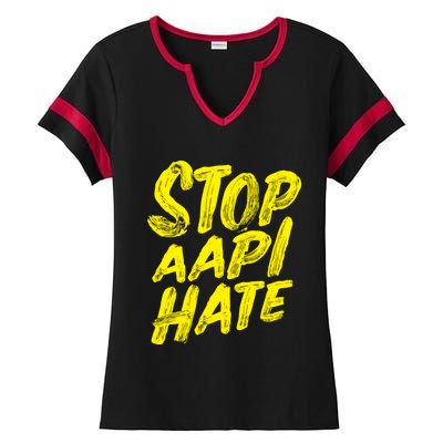 Stop Aapi Hate Ladies Halftime Notch Neck Tee